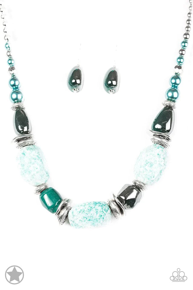 ♥ In Good Glazes - Blue ♥ Necklace