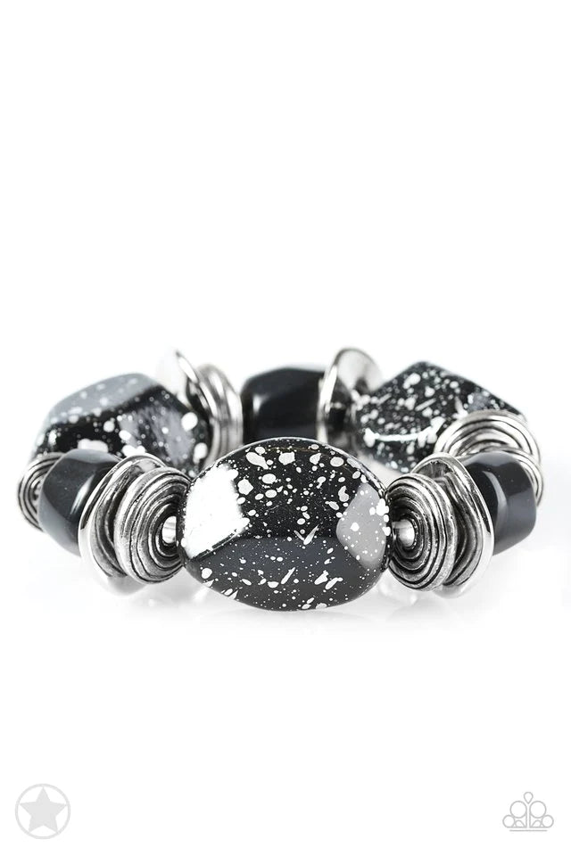 ♥ Glaze of Glory - Black ♥ Bracelet