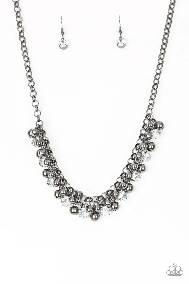 Wall Street Winner - Black ♥ Necklace