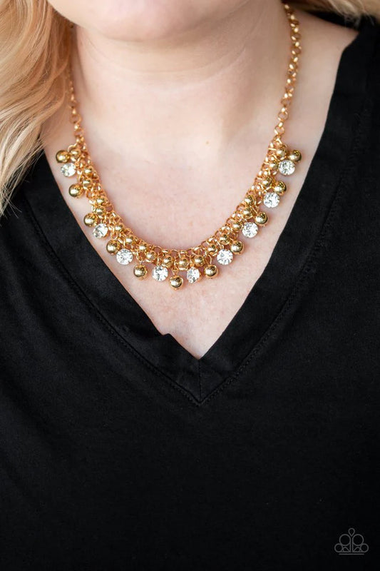 Wall Street Winner - Gold ♥ Necklace