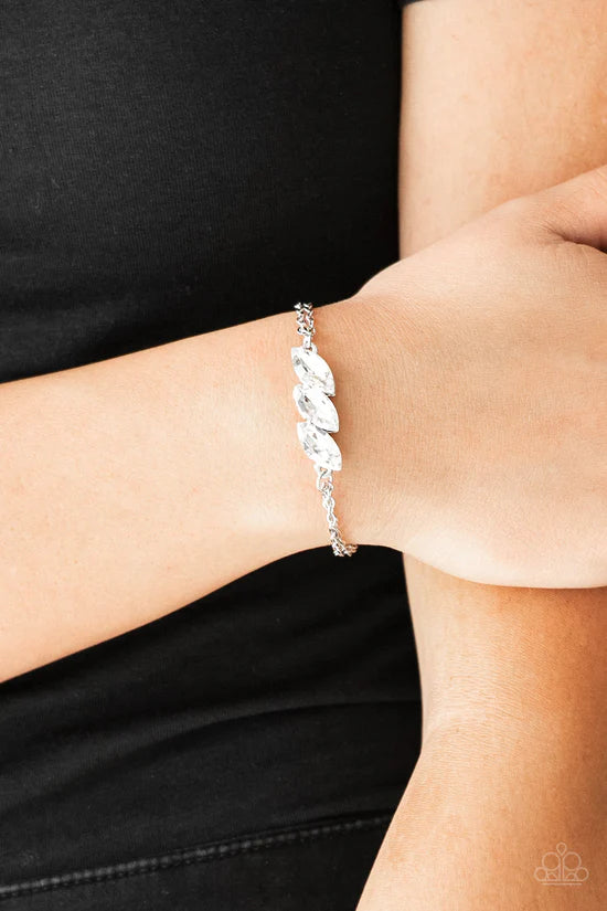 Pretty Priceless - White ♥ Bracelet