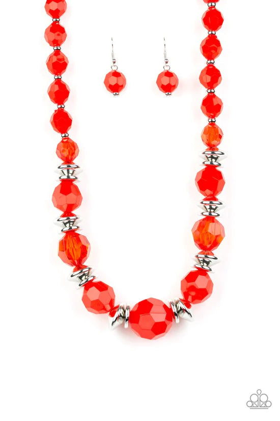 Dine and Dash - Red ♥ Necklace