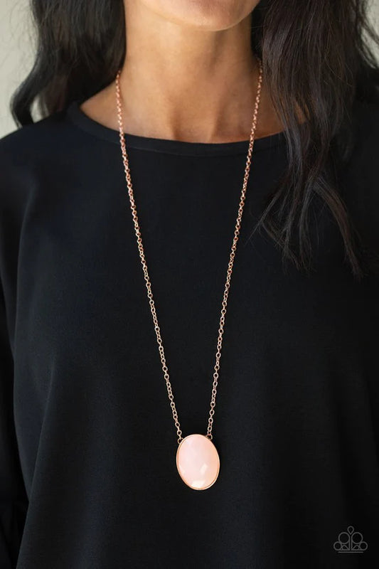 Intensely Illuminated - Copper ♥ Necklace