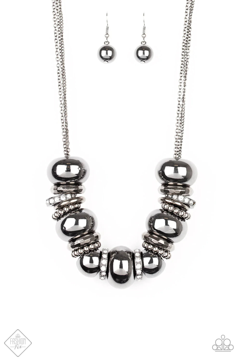 ♥ Only The Brave - Black ♥ Necklace