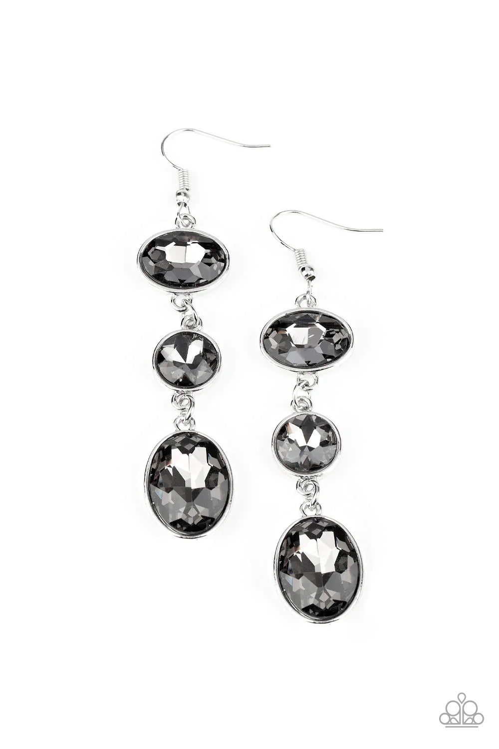 ♥ The GLOW Must Go On! - Silver ♥ Earrings