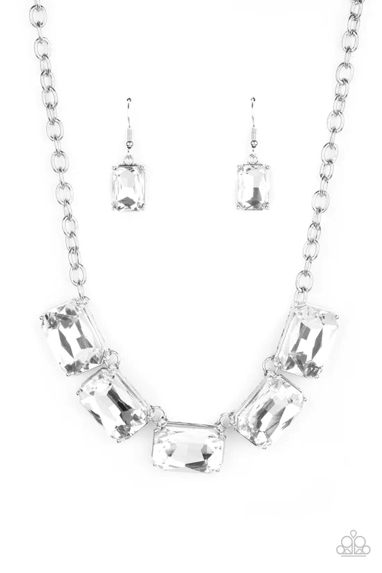 Deep Freeze Diva - White ♥ Necklace