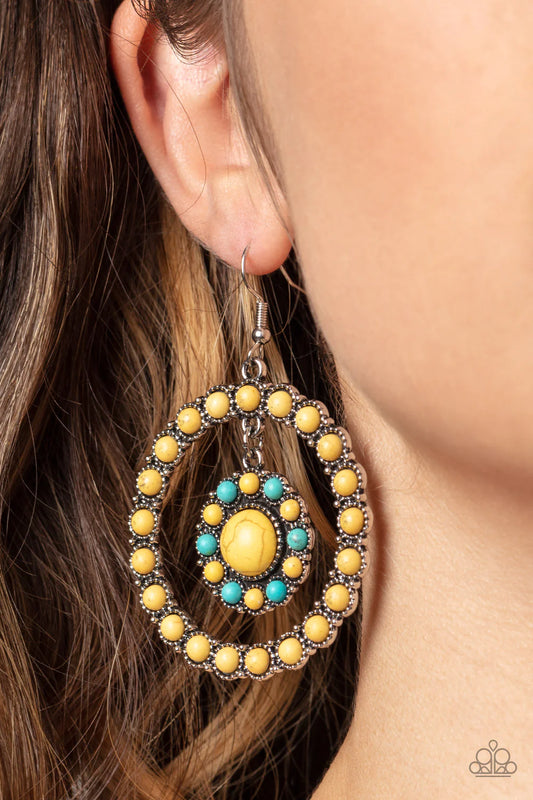 Saguaro Sanctuary - Yellow ♥ Earrings