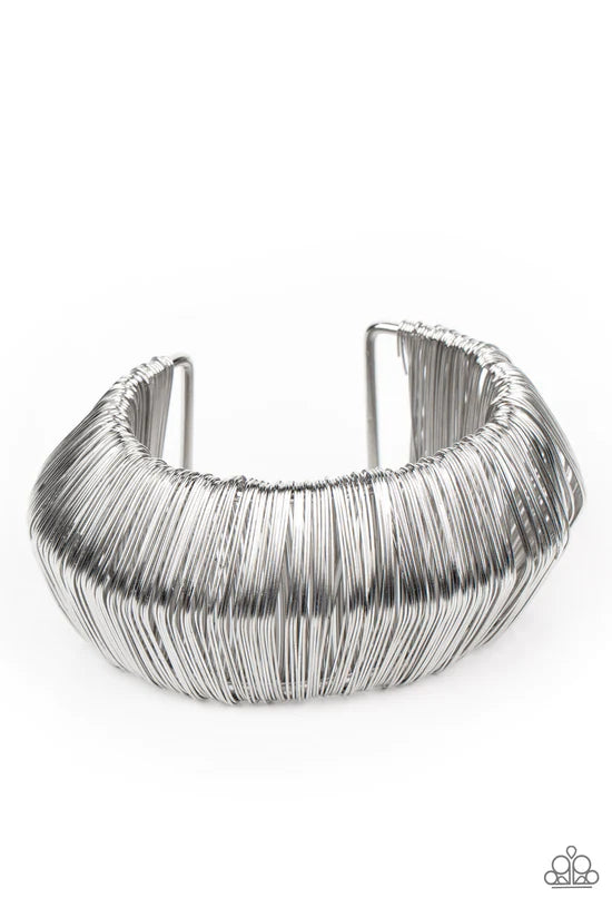 Wild About Wire - Silver ♥ Bracelet