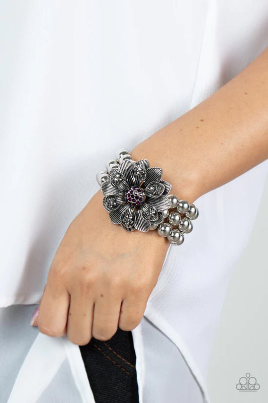 Botanical Bravado - Purple ♥ Bracelet