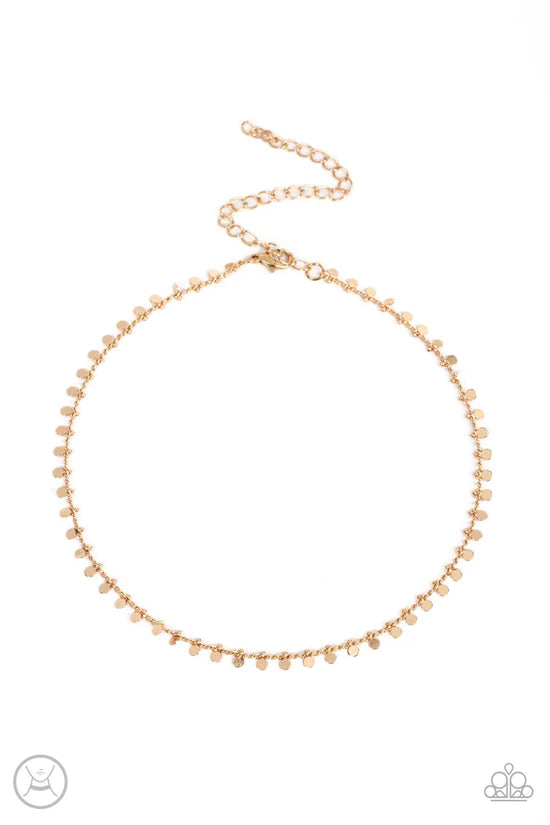 Spotlight Spunk - Gold ♥ Necklace