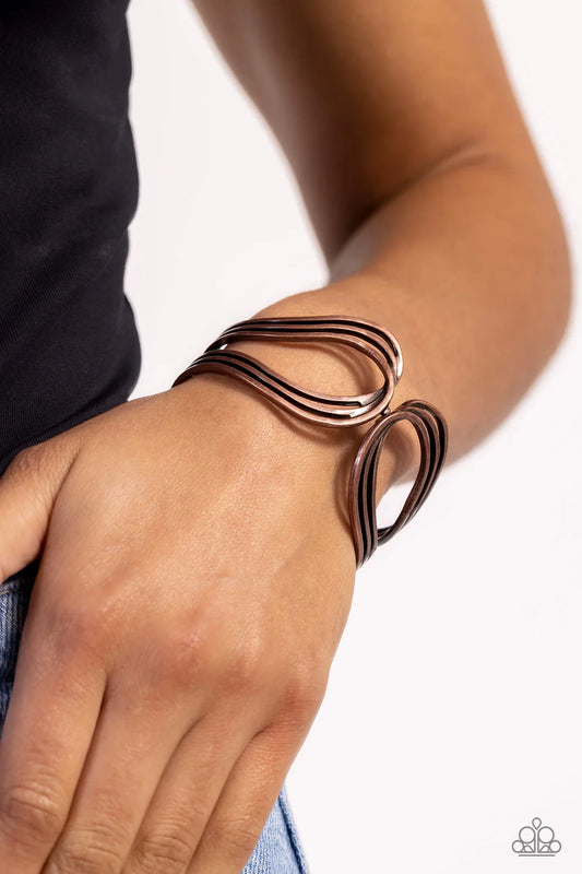 Shockwave Attitude - Copper ♥ Bracelet