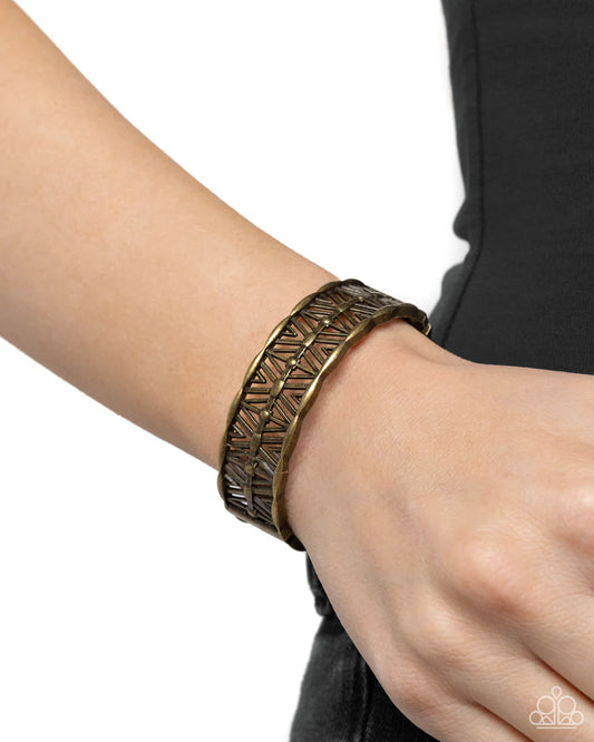 ESCAPADE Artist - Brass ♥ Bracelet