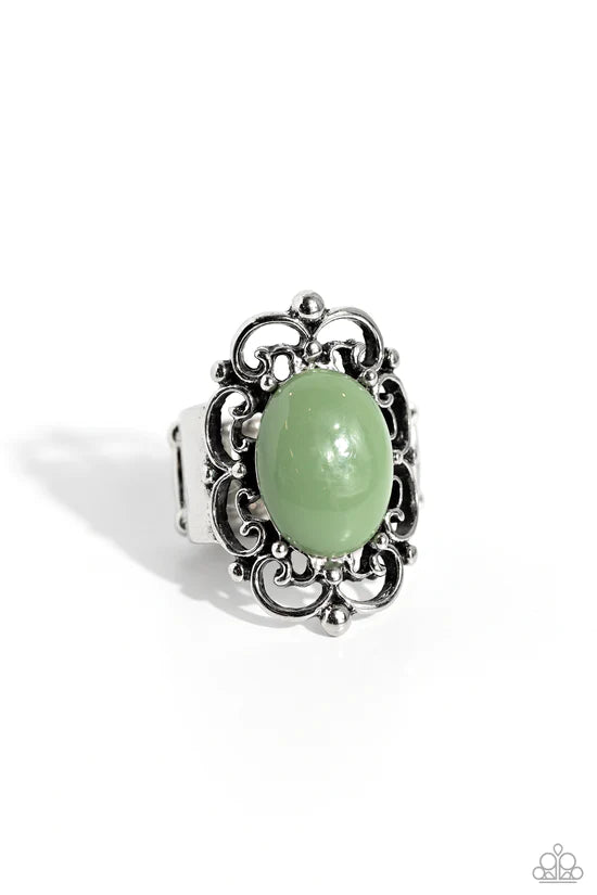 Happily EVERGLADE After - Green ♥ Ring