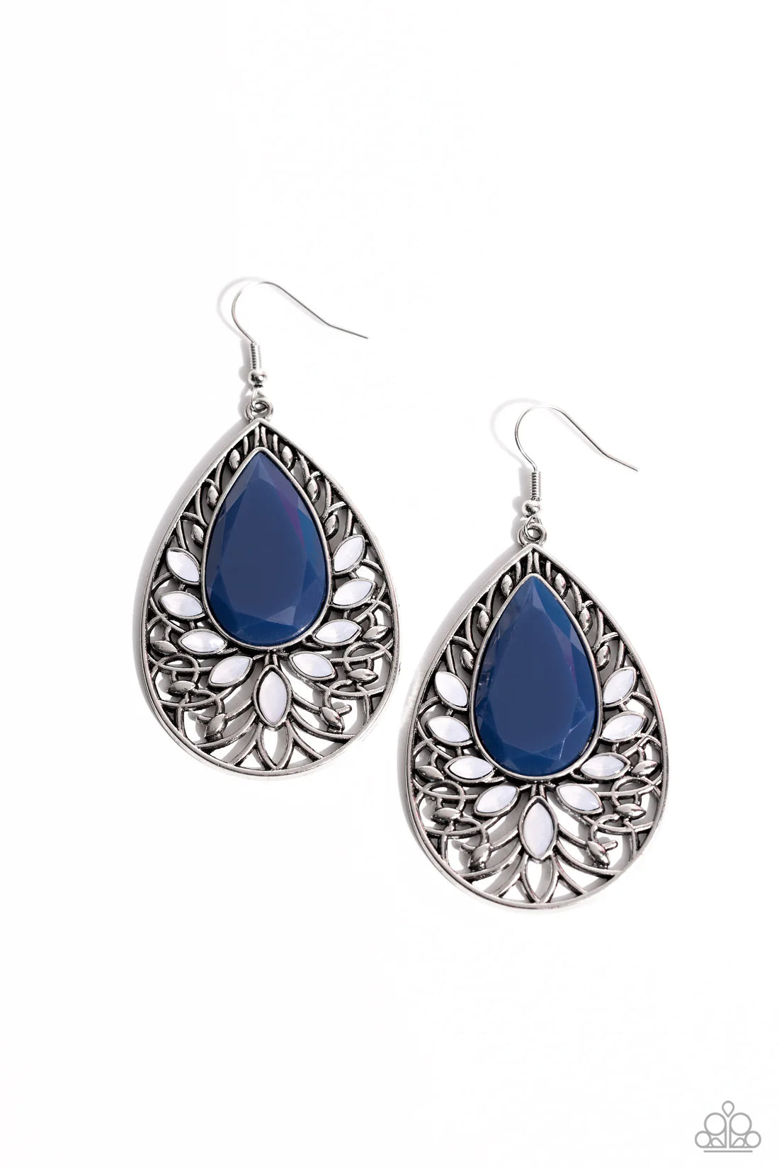 Floral Fairytale - Blue ♥ Earrings