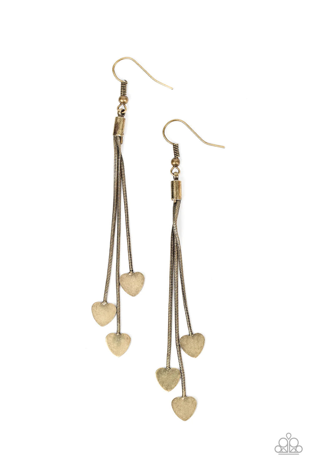 ♥ Higher Love - Brass ♥ Earrings