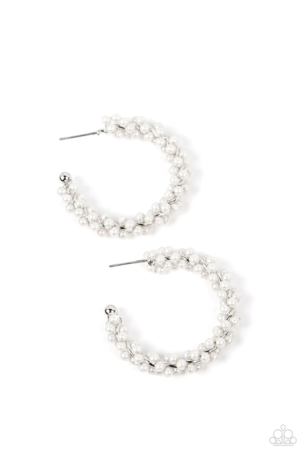 Yacht Royale - White ♥ Earrings