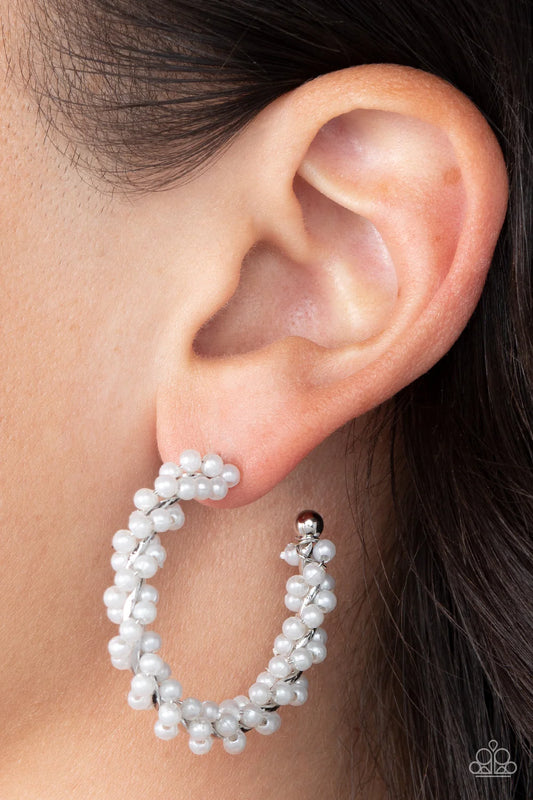 Yacht Royale - White ♥ Earrings