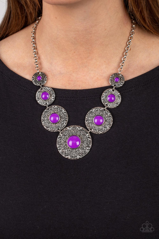 ♥ Garden Glade - Purple ♥ Necklace