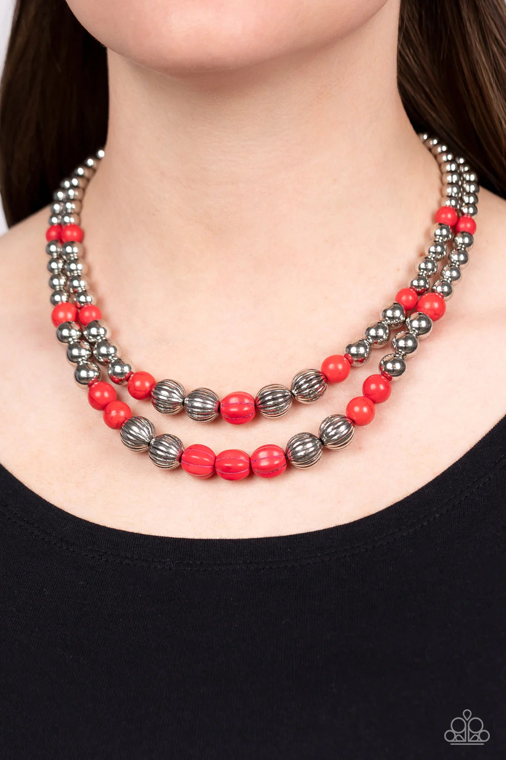 ♥ Country Road Trip - Red ♥ Necklace