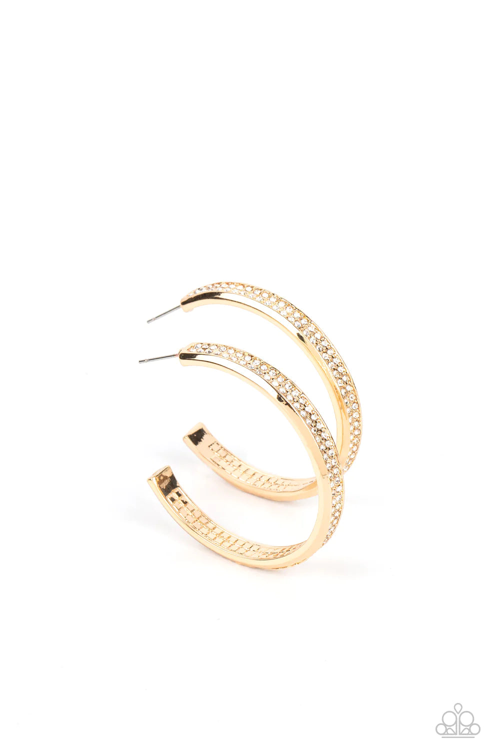 Flash Freeze - Gold ♥ Earrings