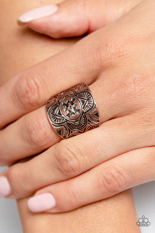 Argentine Arches - Copper ♥ Ring