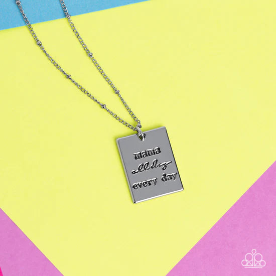 Mama MVP - Silver ♥ Necklace