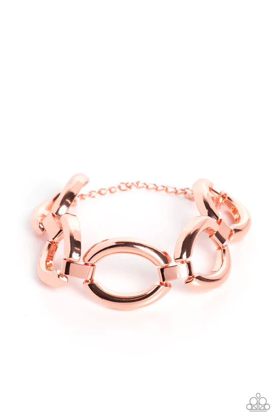 ♥ Constructed Chic - Copper ♥ Bracelet