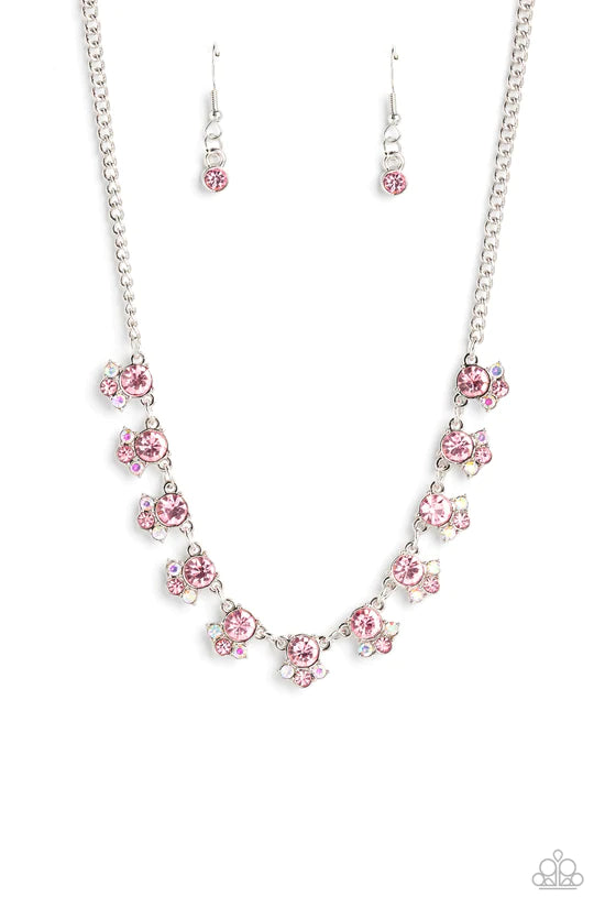 Tabloid Treasure - Pink ♥ Necklace