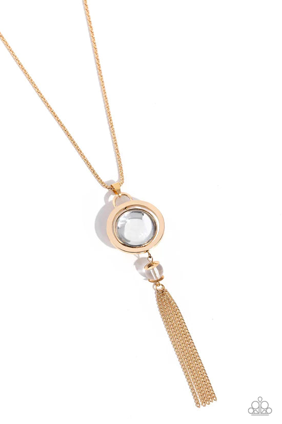 ♥ Rotating Radiance - Gold ♥ Necklace