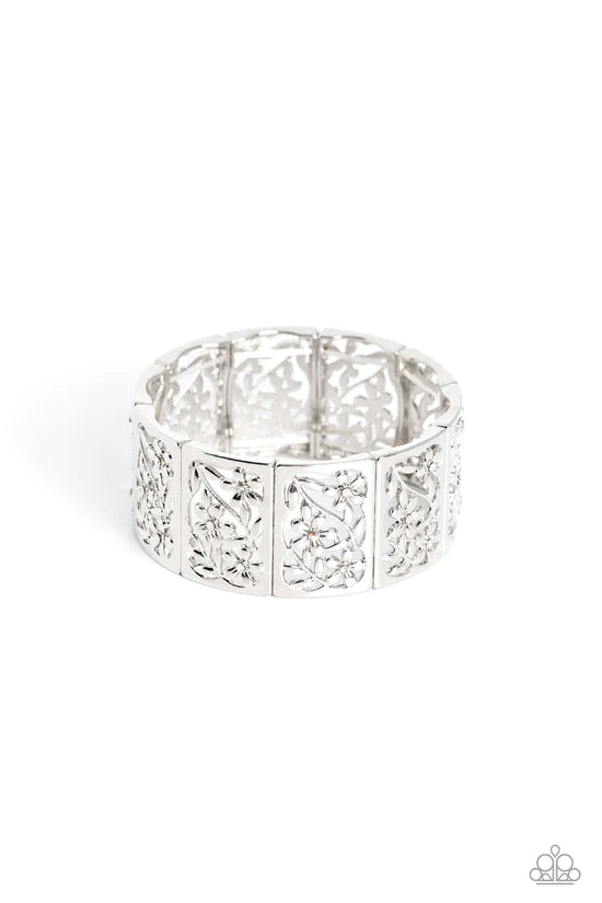 Garden Walls - White ♥ Bracelet