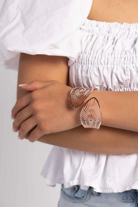 ♥ Palatial Palms - Rose Gold ♥ Bracelet