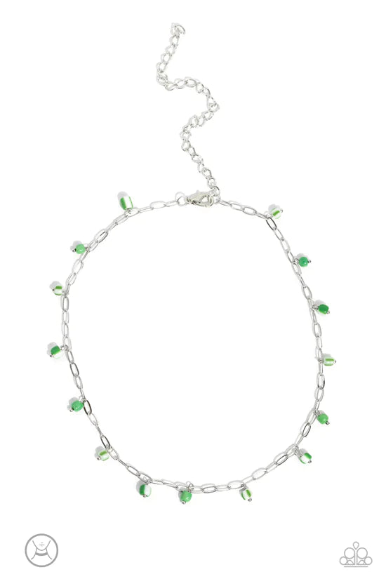 Beach Ball Bliss - Green ♥ Necklace