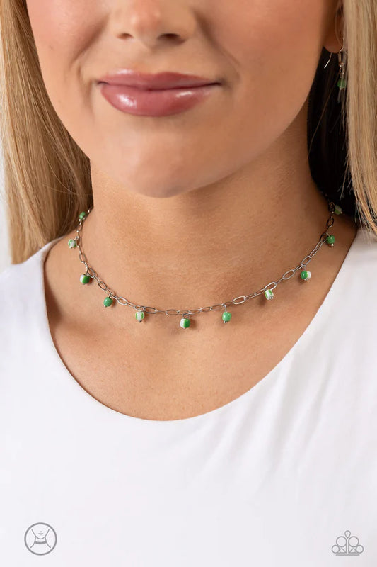 Beach Ball Bliss - Green ♥ Necklace