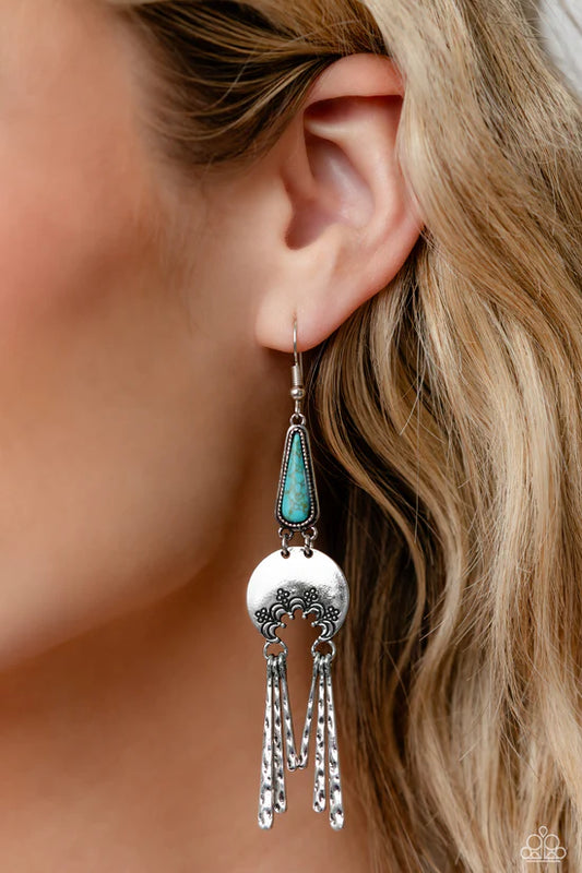 Highland Haute - Blue ♥ Earrings