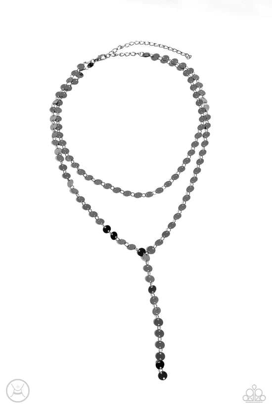 ♥ Reeling in Radiance - Black ♥ Necklace