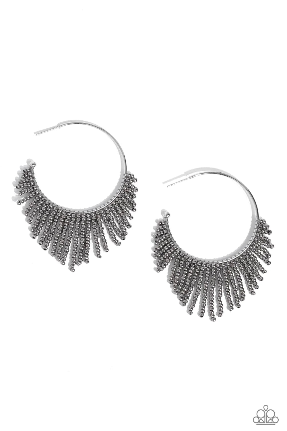 ♥ Tailored Tassel - Silver ♥ Earrings