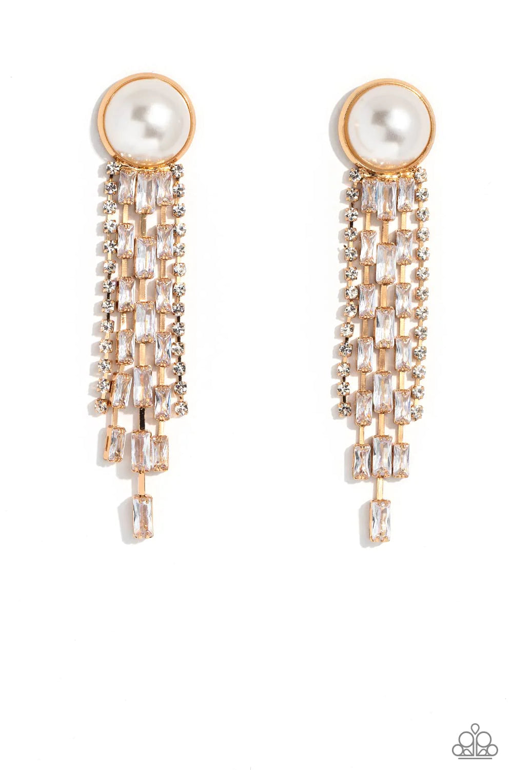 ♥ Genuinely Gatsby - Gold ♥ Post Earrings