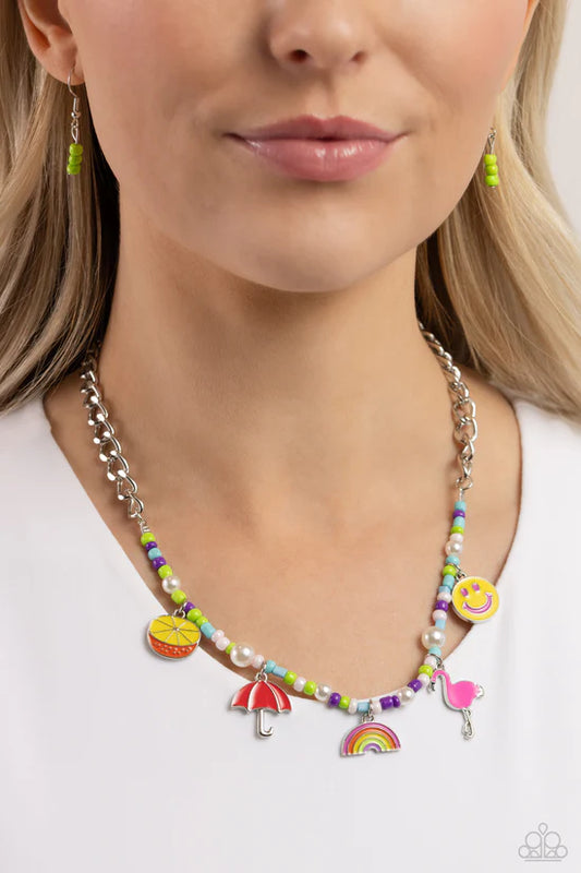 Summer Sentiment - Multi ♥ Necklace