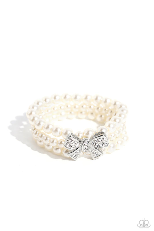 How Do You Do? - White ♥ Bracelet