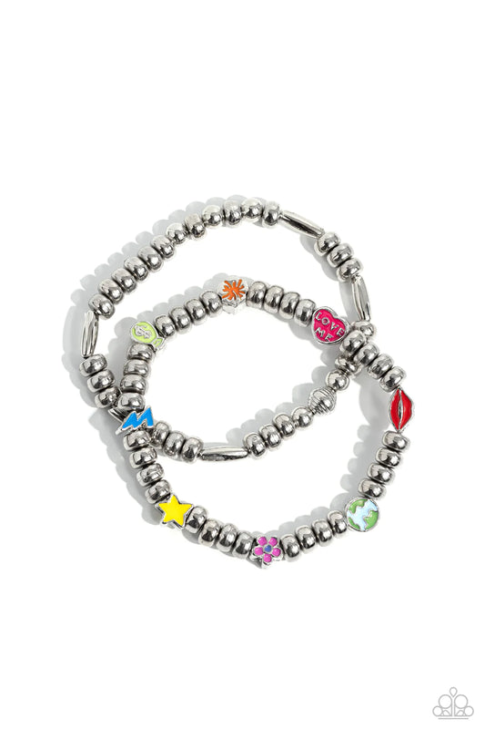 Charming Campaign - Multi ♥ Bracelet