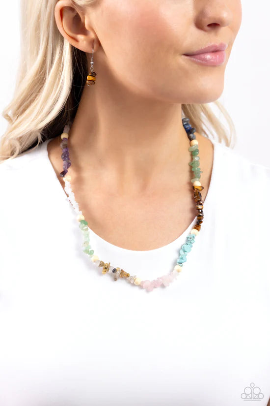 Soothing Stones - Multi ♥ Necklace