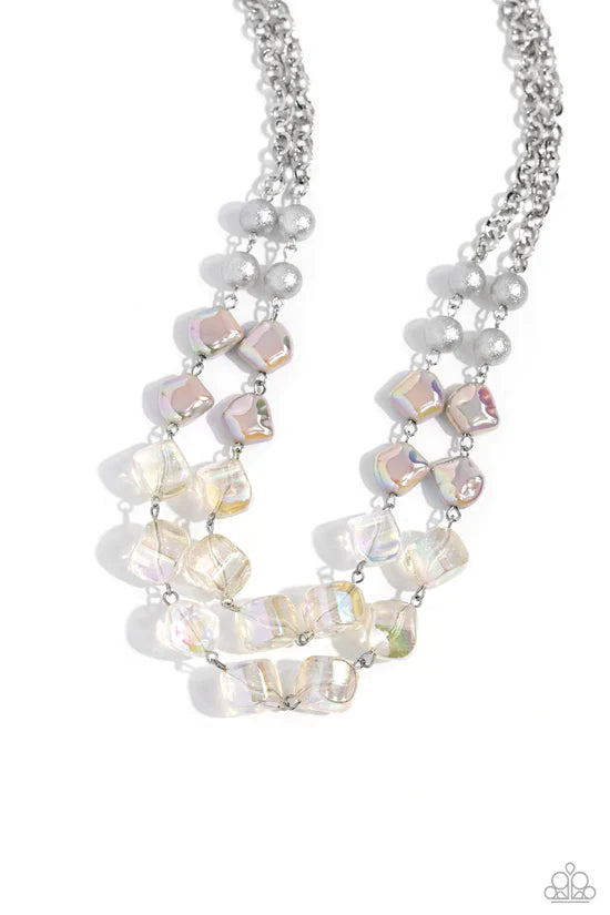 Eclectic Embellishment - Silver ♥ Necklace