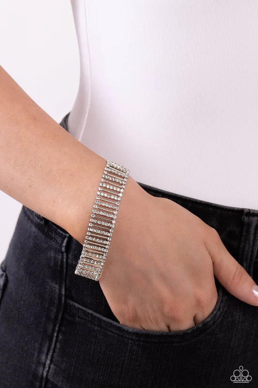 ♥ Elusive Elegance - White ♥ Bracelet