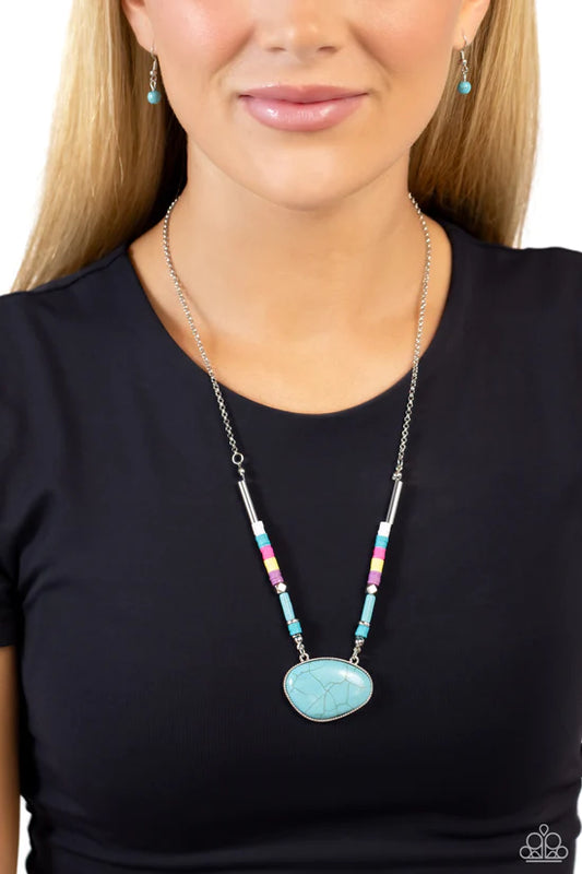 Seize the Sahara - Multi ♥ Necklace