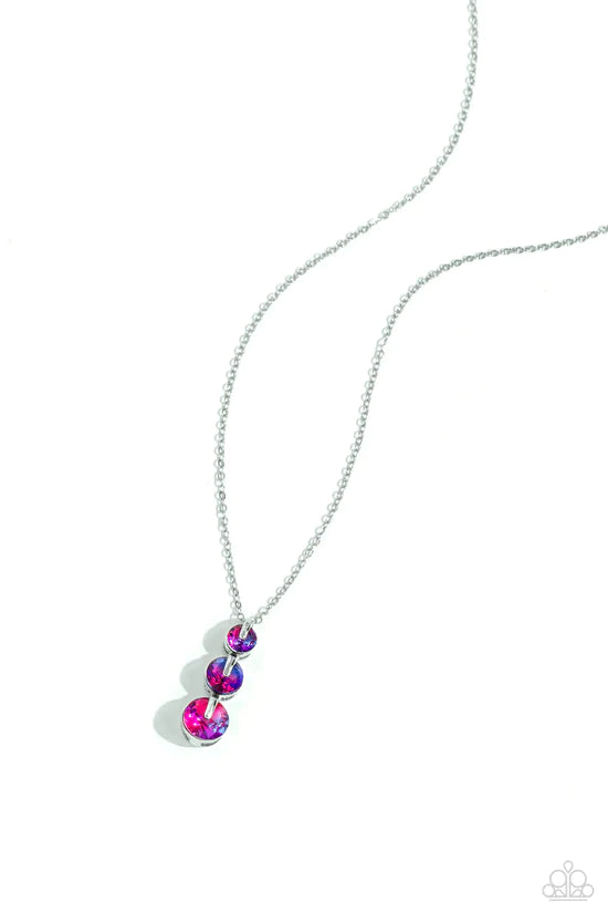 Ombré Obsession - Multi ♥ Necklace