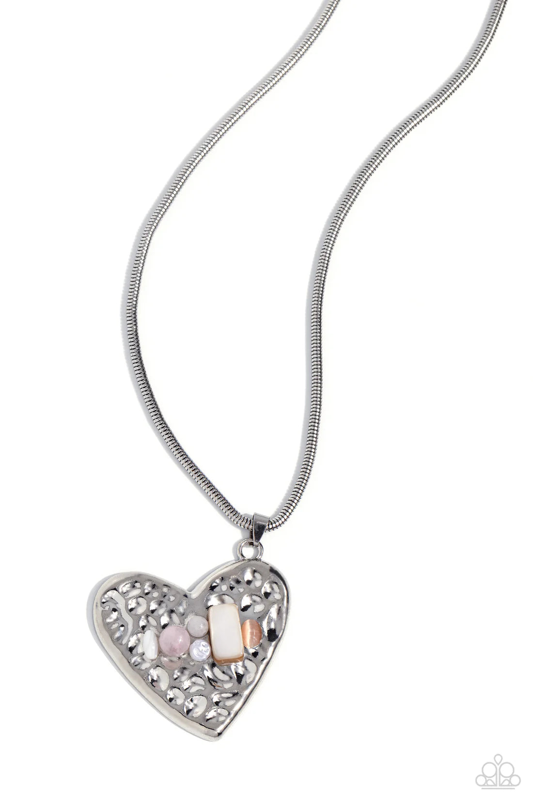 Tilted Trailblazer - Pink ♥ Necklace