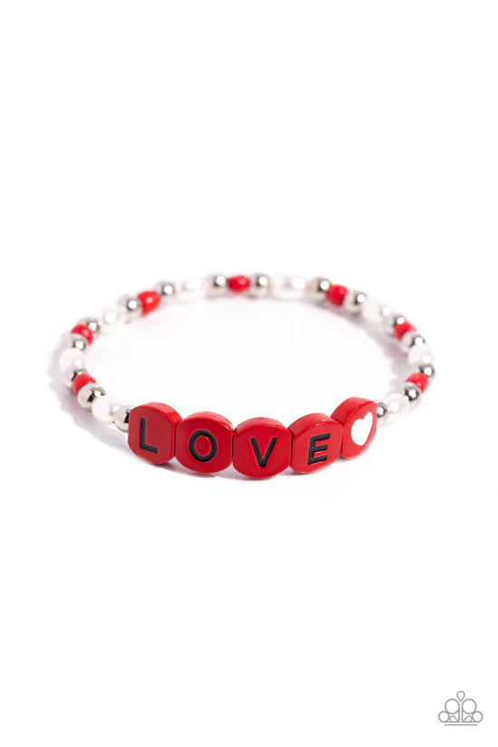 Love Language - Red ♥ Bracelet