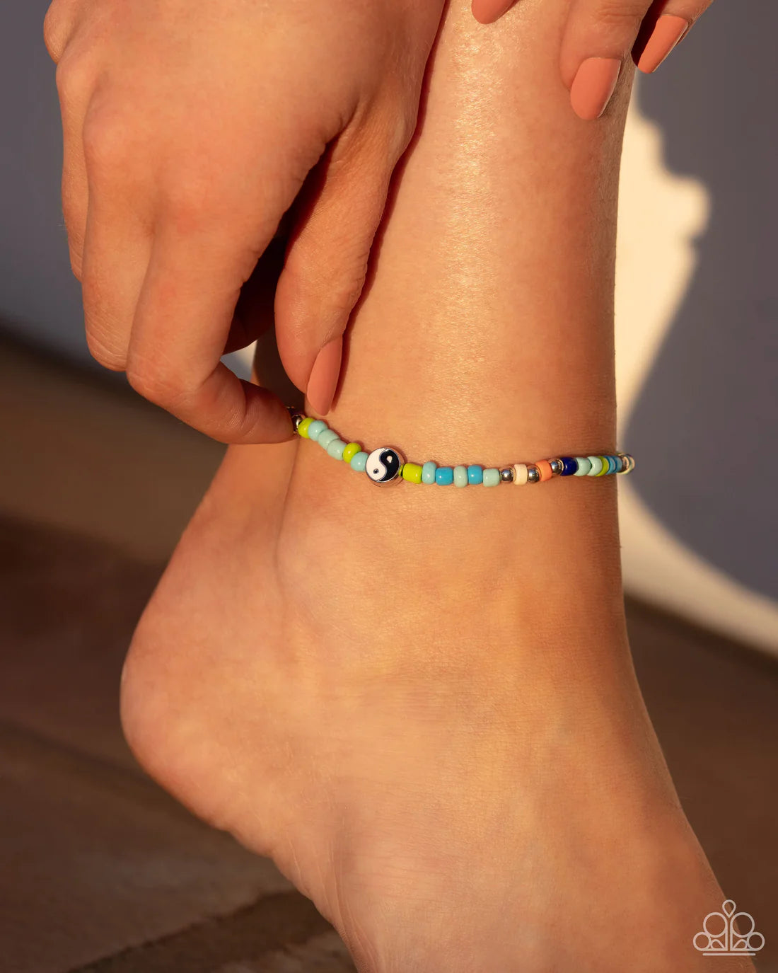 Seize the Shapes - Blue ♥ Anklet