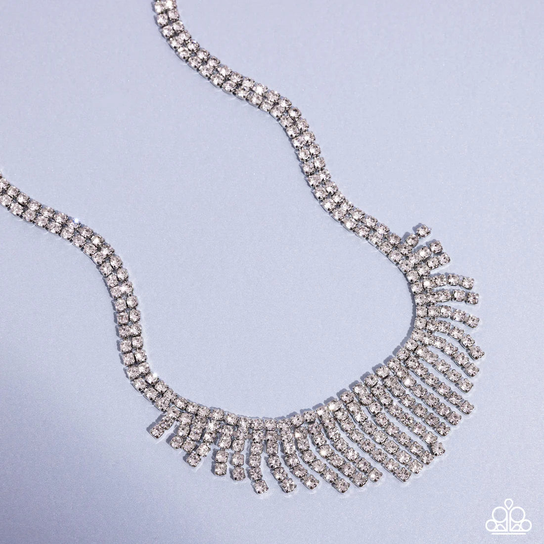 Daring Decadence - White ♥ Necklace