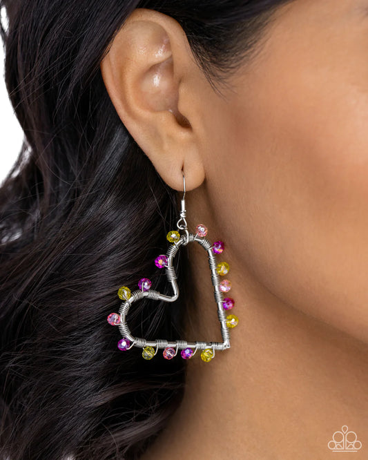 HEART of Your World - Multi ♥ Earrings